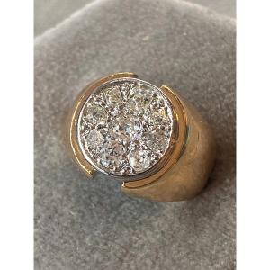 Diamond Signet Ring Ref 313.459