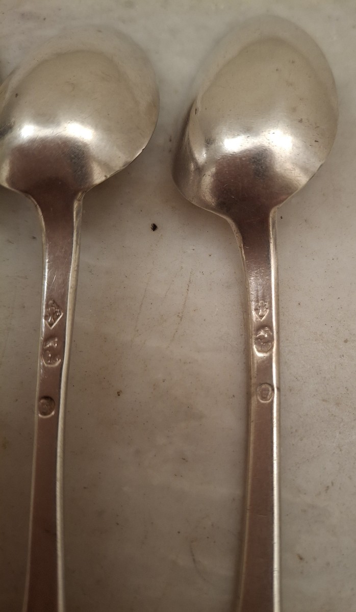 Cuillères à thé "vieux Paris"-photo-2