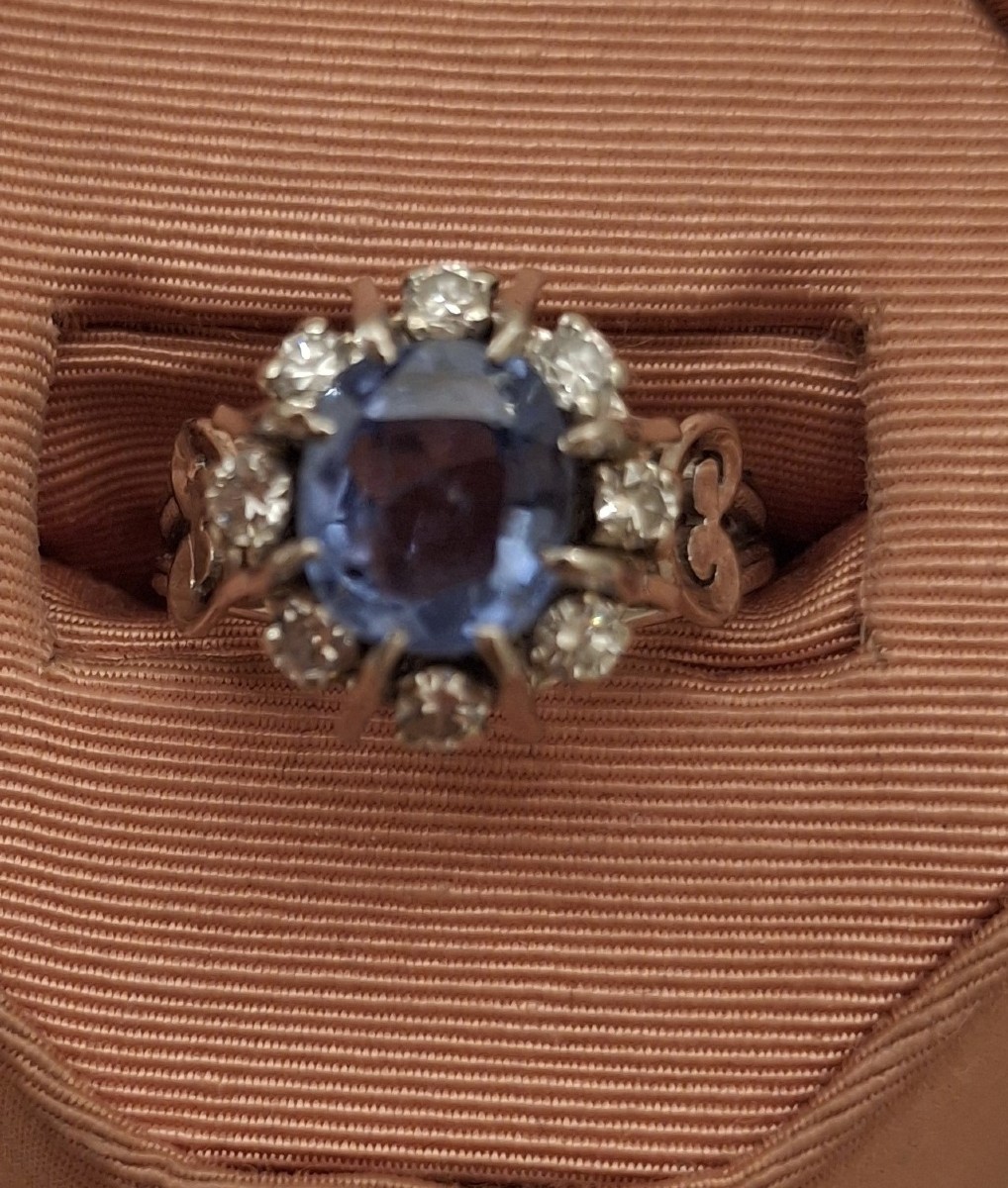 Bague saphir