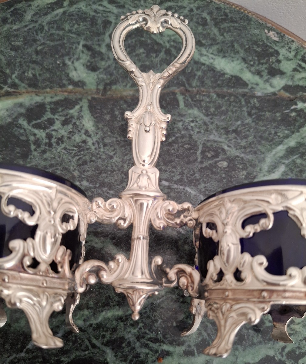 Pair Of Double Salt Shakers-photo-2
