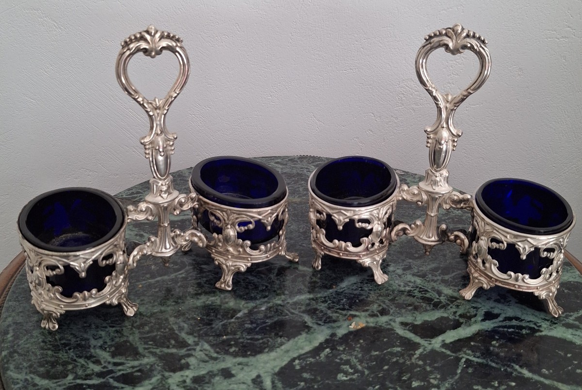 Pair Of Double Salt Shakers