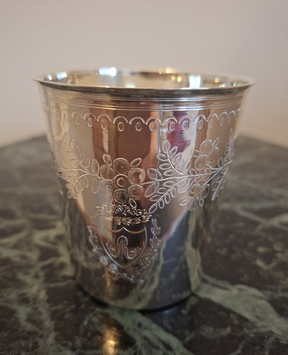 Vieillard Silver Timbale