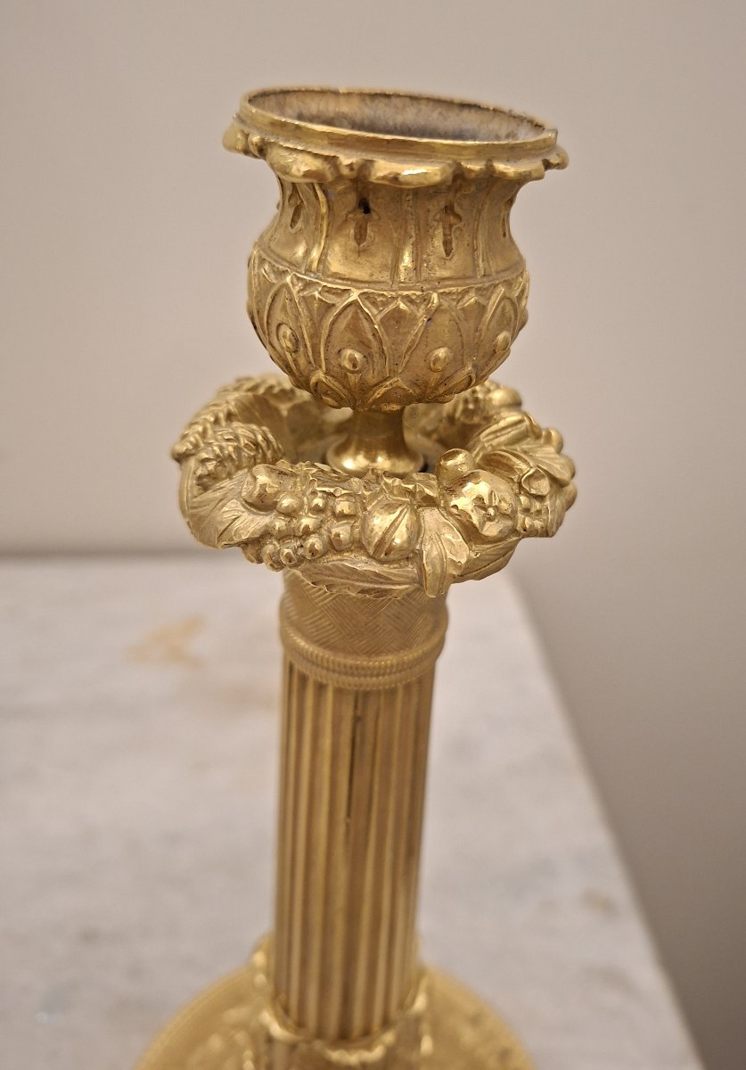 Gilded Bronze Torches-photo-2