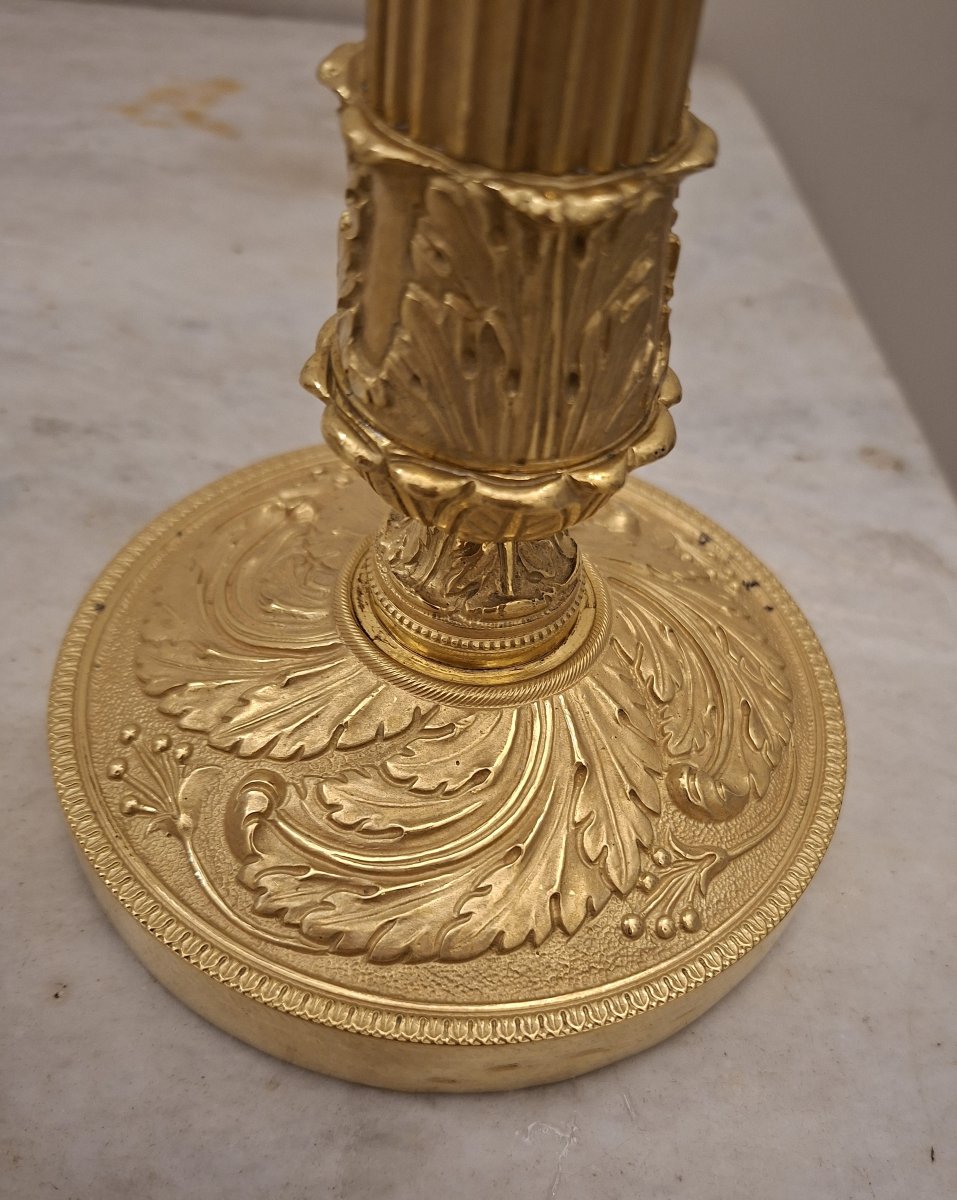 Gilded Bronze Torches-photo-3