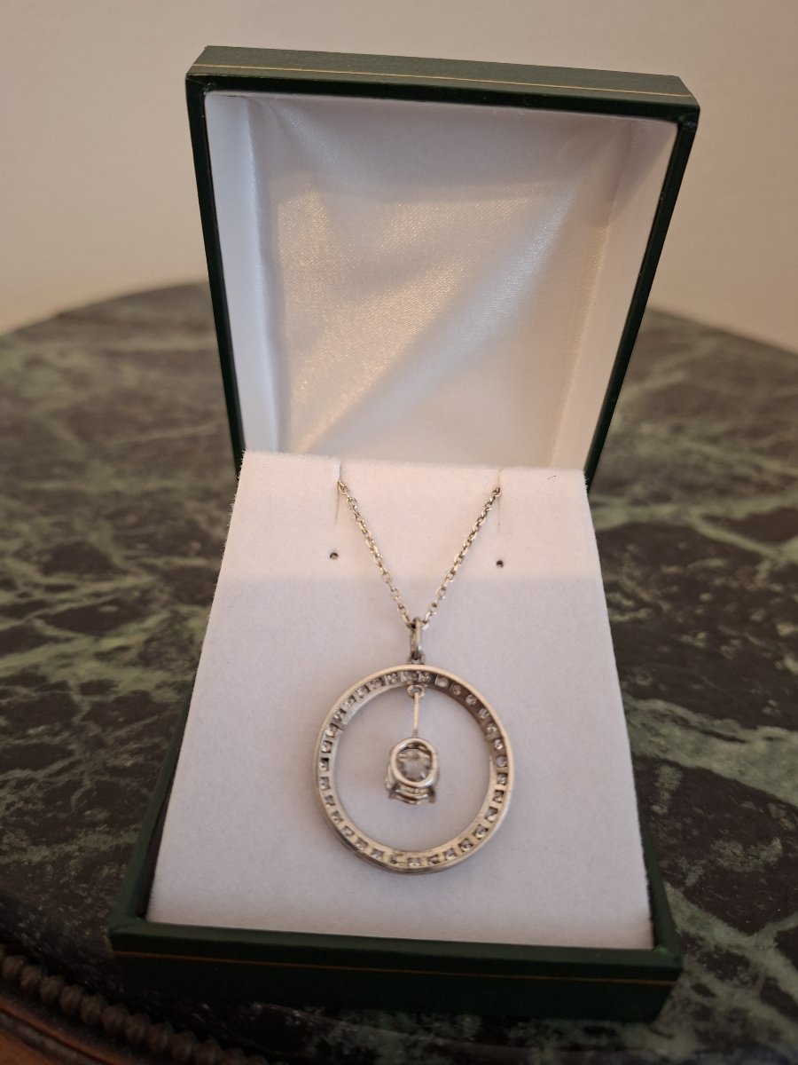 Pendentif or et diamants-photo-4
