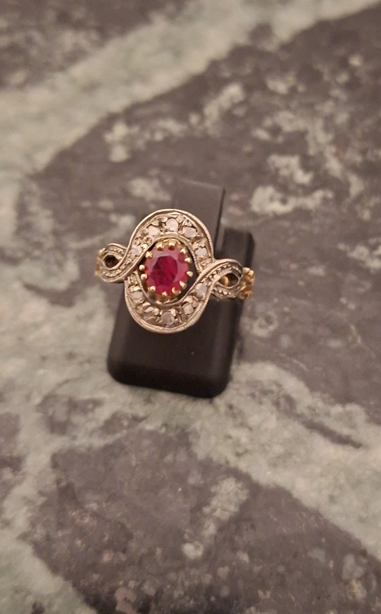 Bague rubis
