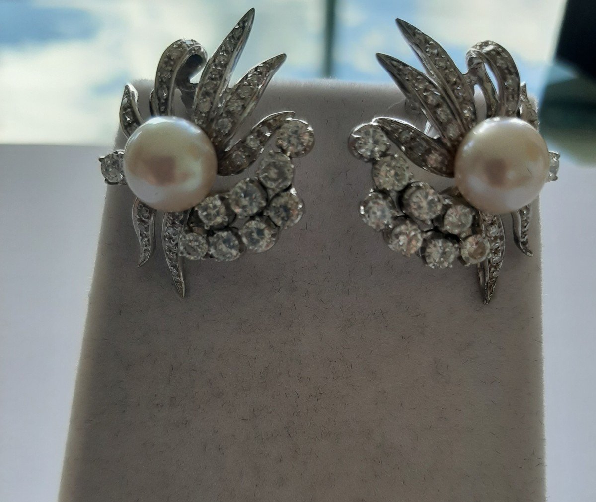Boucles d'Oreille Diamants-photo-2