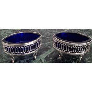 Pair Of Coq Salt Shakers