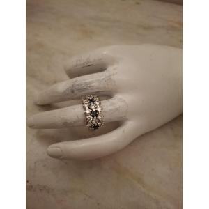 Diamond And Sapphire Ring