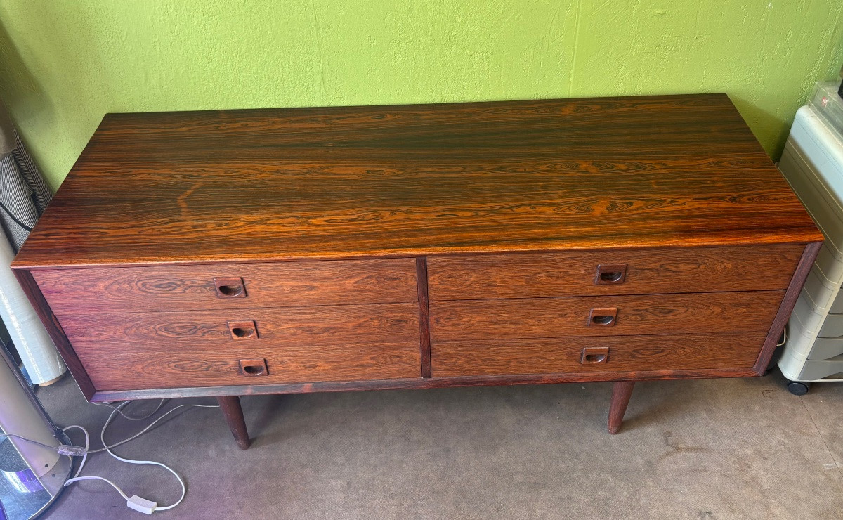 Enfilade/commode en palissandre E BROUER années 60’-photo-2
