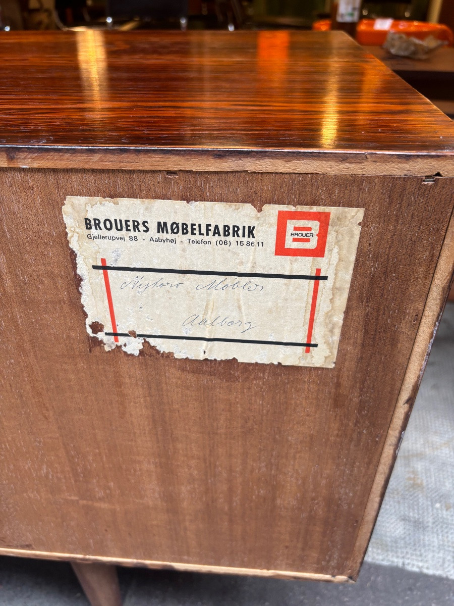 Enfilade/commode en palissandre E BROUER années 60’-photo-4