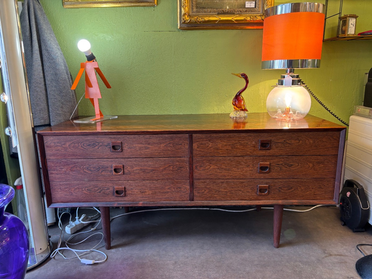 Enfilade/commode en palissandre E BROUER années 60’-photo-2