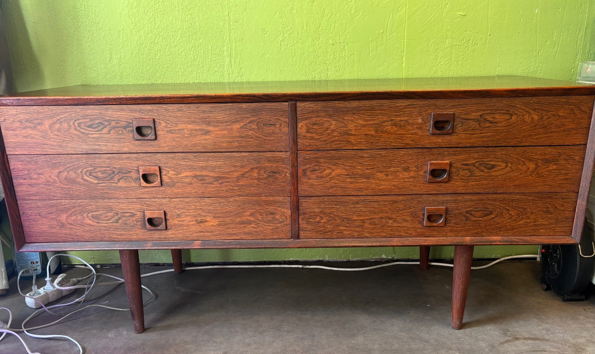 Enfilade/commode en palissandre E BROUER années 60’