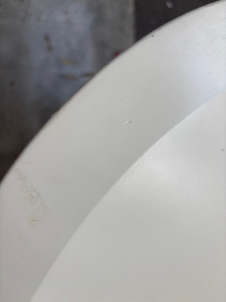 Table basse ovale pied tulipe E. SAARINEN -photo-3