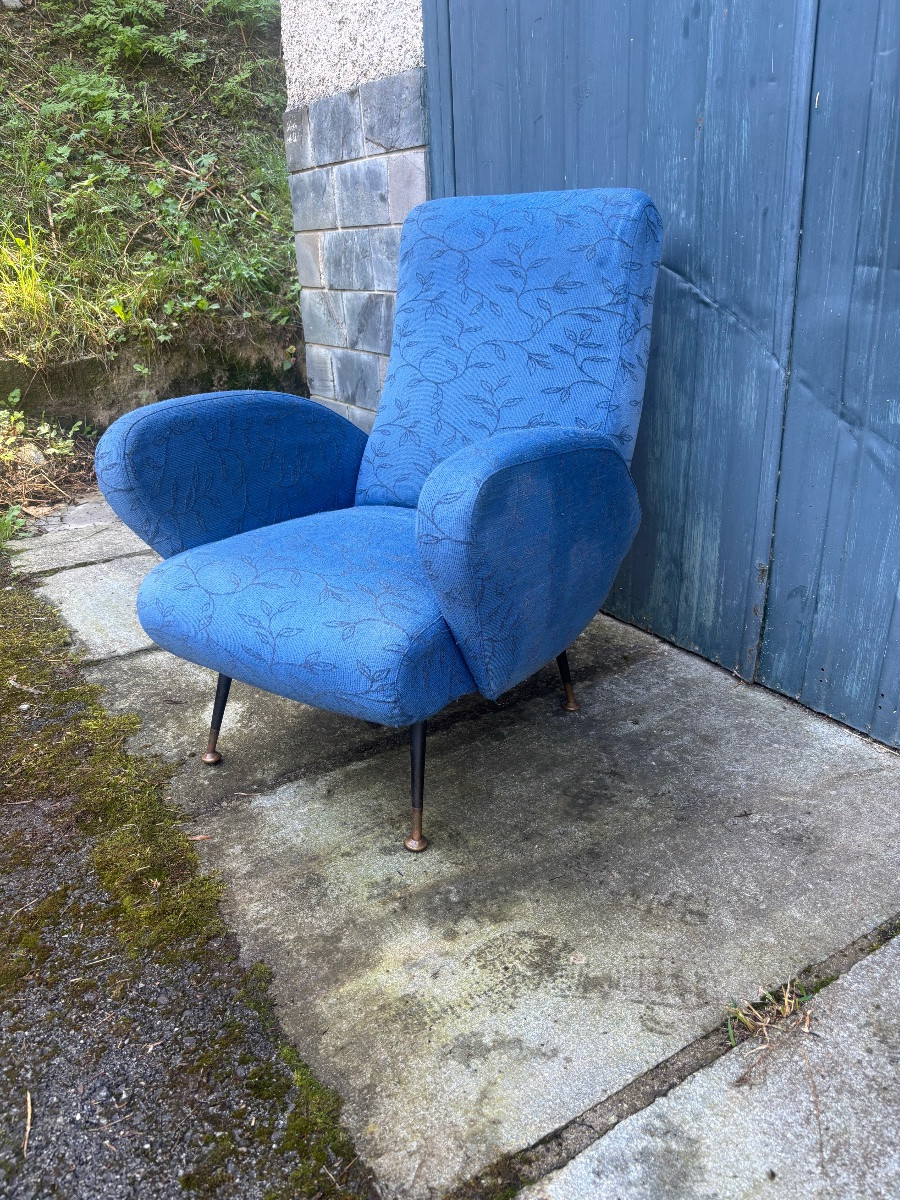 Paire de fauteuils Italie 1960-photo-2