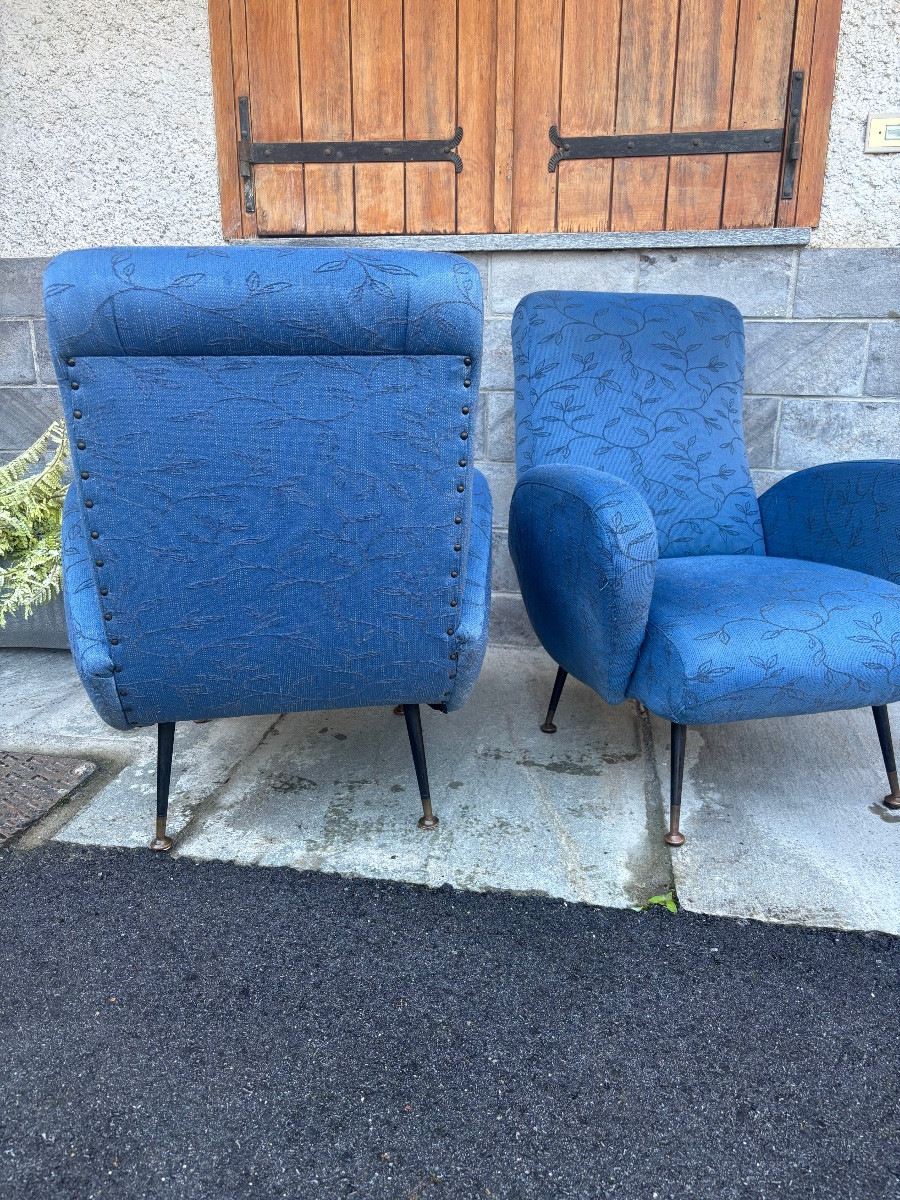 Paire de fauteuils Italie 1960-photo-3