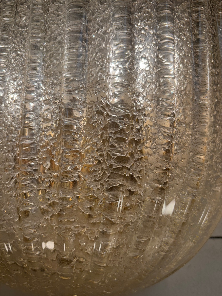 Pair Of Murano Glass Wall Sconces – Barovier & Toso – Italy, -photo-4