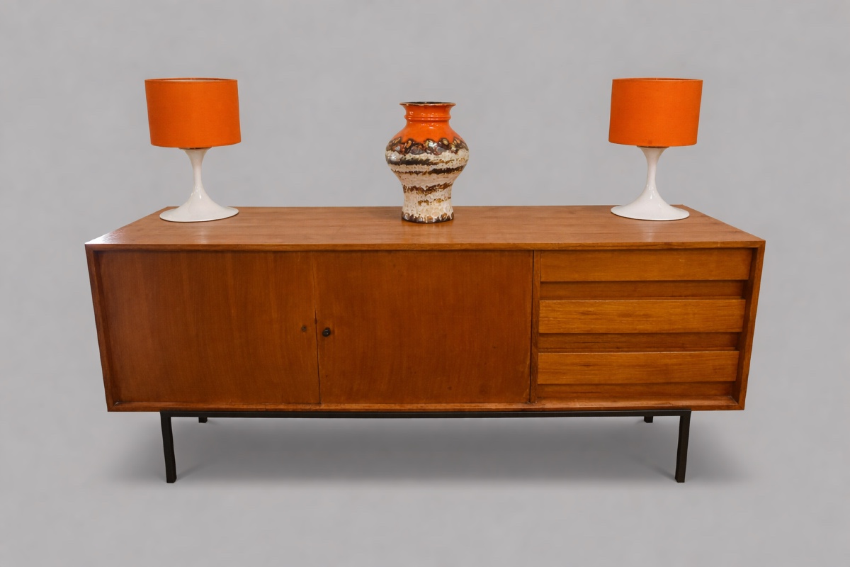 Scandinavian Teak Sideboard – 1960s