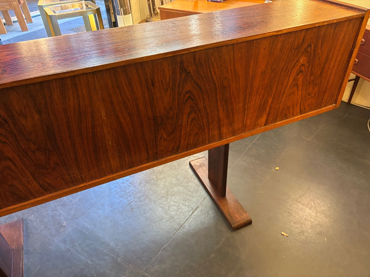 Bureau moderniste en palissandre dans le goût de Gianfranco Frattini – Années 1950-photo-8