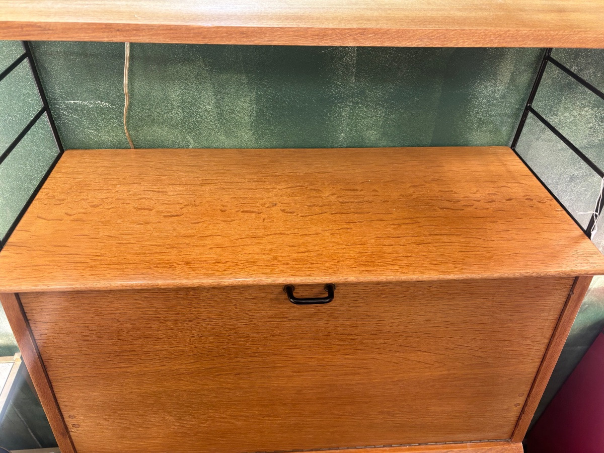 String Wall-mounted Secretary Desk By Nils Strinning – Scandinavian Design, 1960s-photo-4