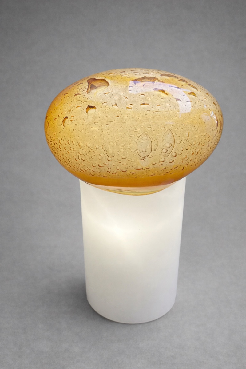 Murano Glass Table Lamp Attributed To Gino Vistosi – Italy, Mid-20th Century