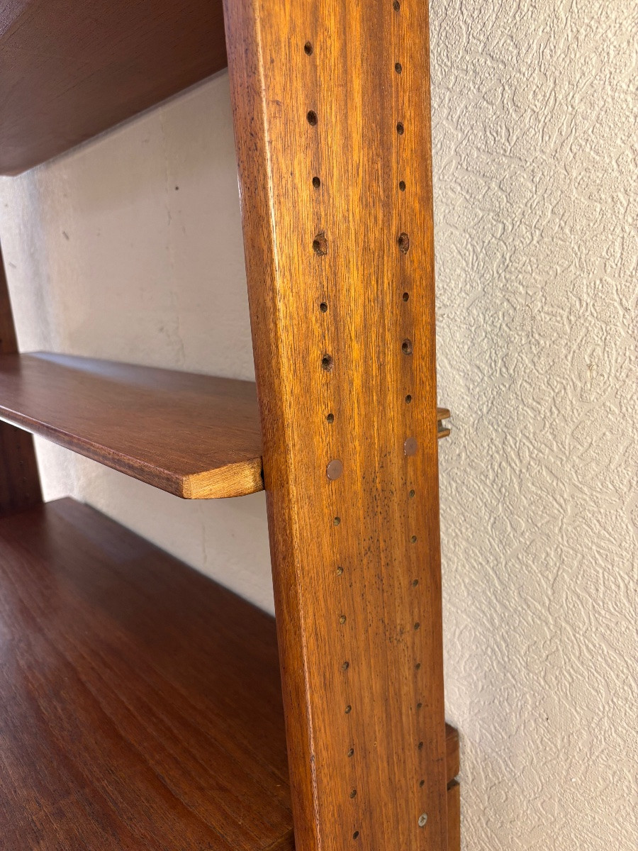 Scandinavian Teak Bookcase From The 1960s-photo-2