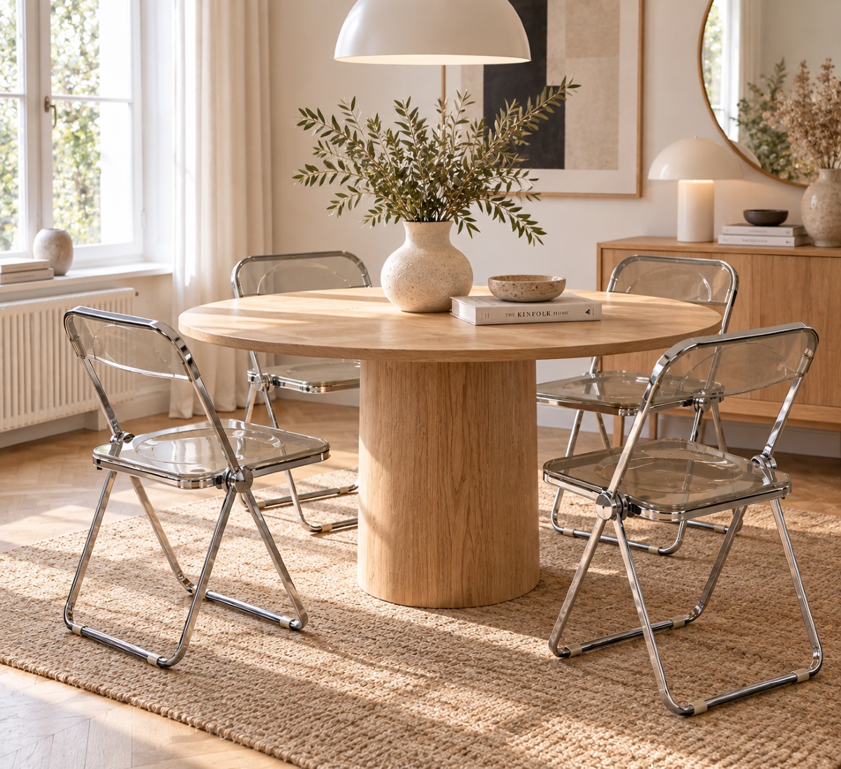 Set Of 4 Plia Chairs – Giancarlo Piretti For Anonima Castelli – Italian Design, 1967-photo-4