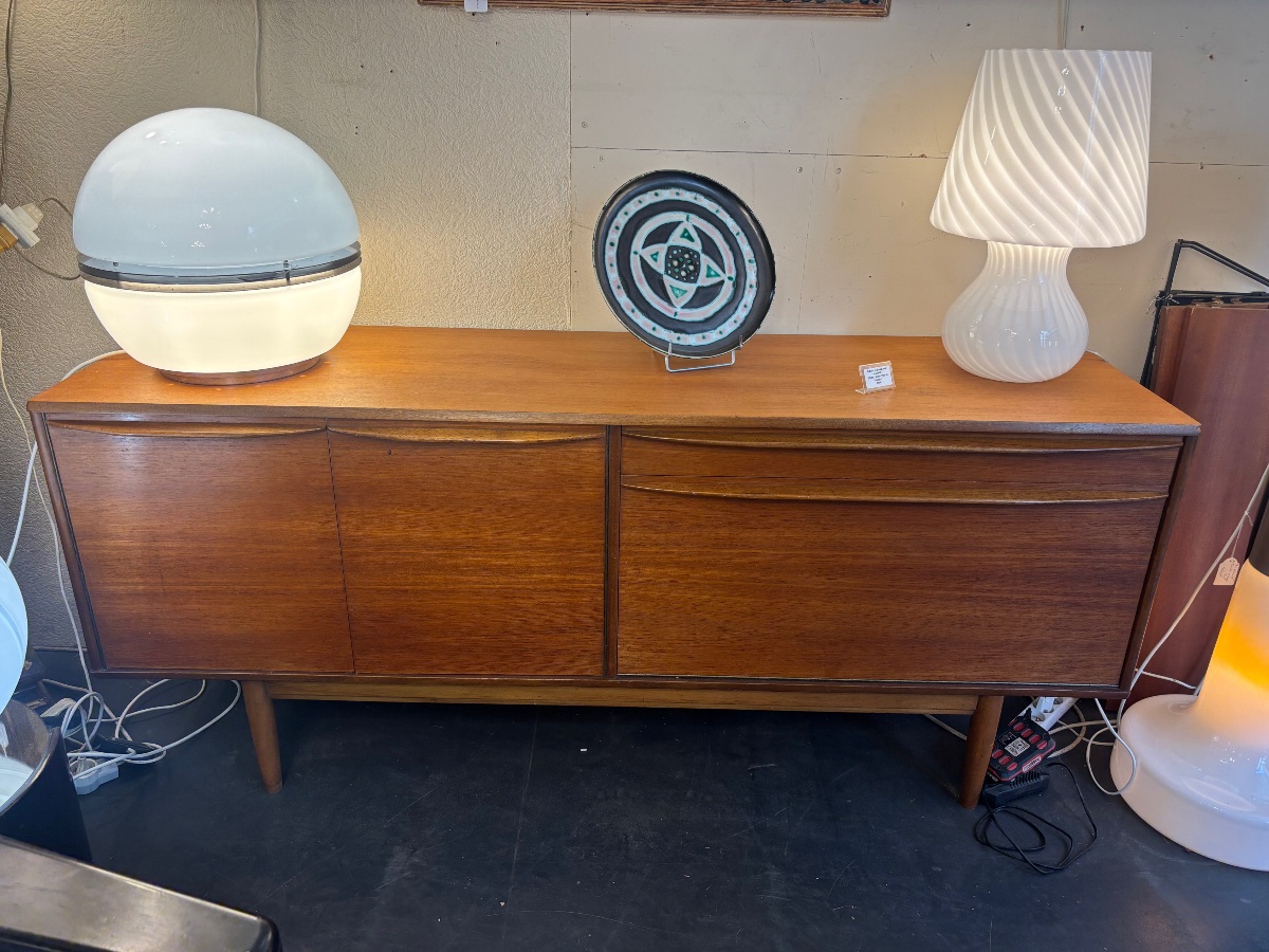 Scandinavian Teak Sideboard – Danish Design Style, 1960s-photo-2