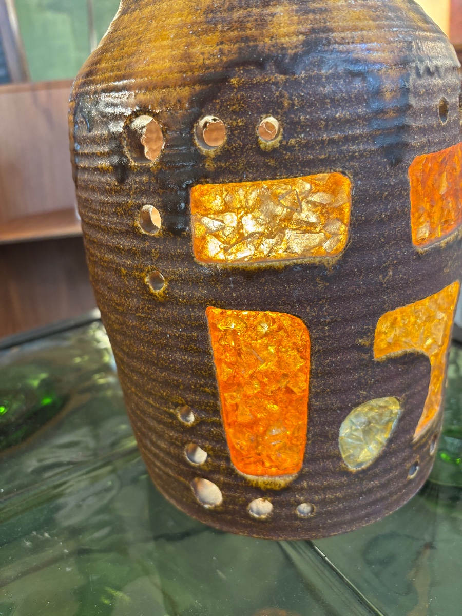 Ceramic Lamp – Accolay Pottery – 1950s–1960s-photo-2