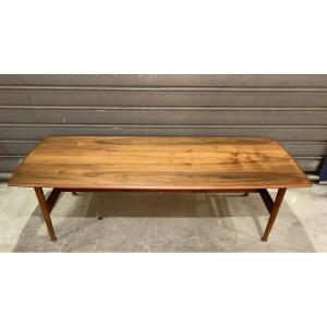 Large Danish Teak Coffee Table From The 70s