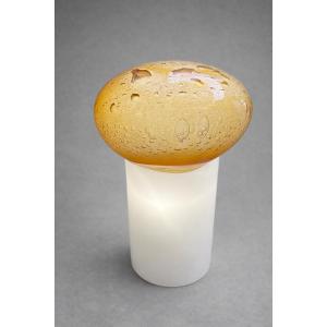 Lampe de table en verre de Murano attribuée à Gino Vistosi – Italie, milieu XXe siècle