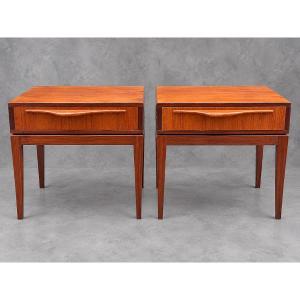 Pair Of Vintage Nightstands – Mid-century Design – 1960s/1970s
