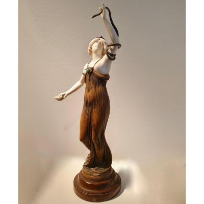 Danseuse Au Serpent De A.gory