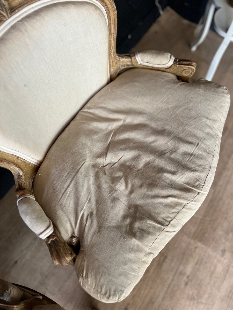 Paire De Petits Fauteuils-photo-1