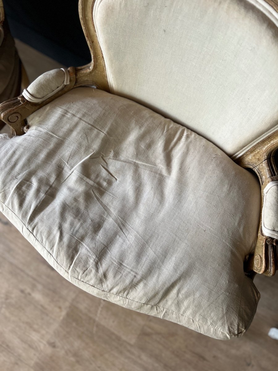 Paire De Petits Fauteuils-photo-2