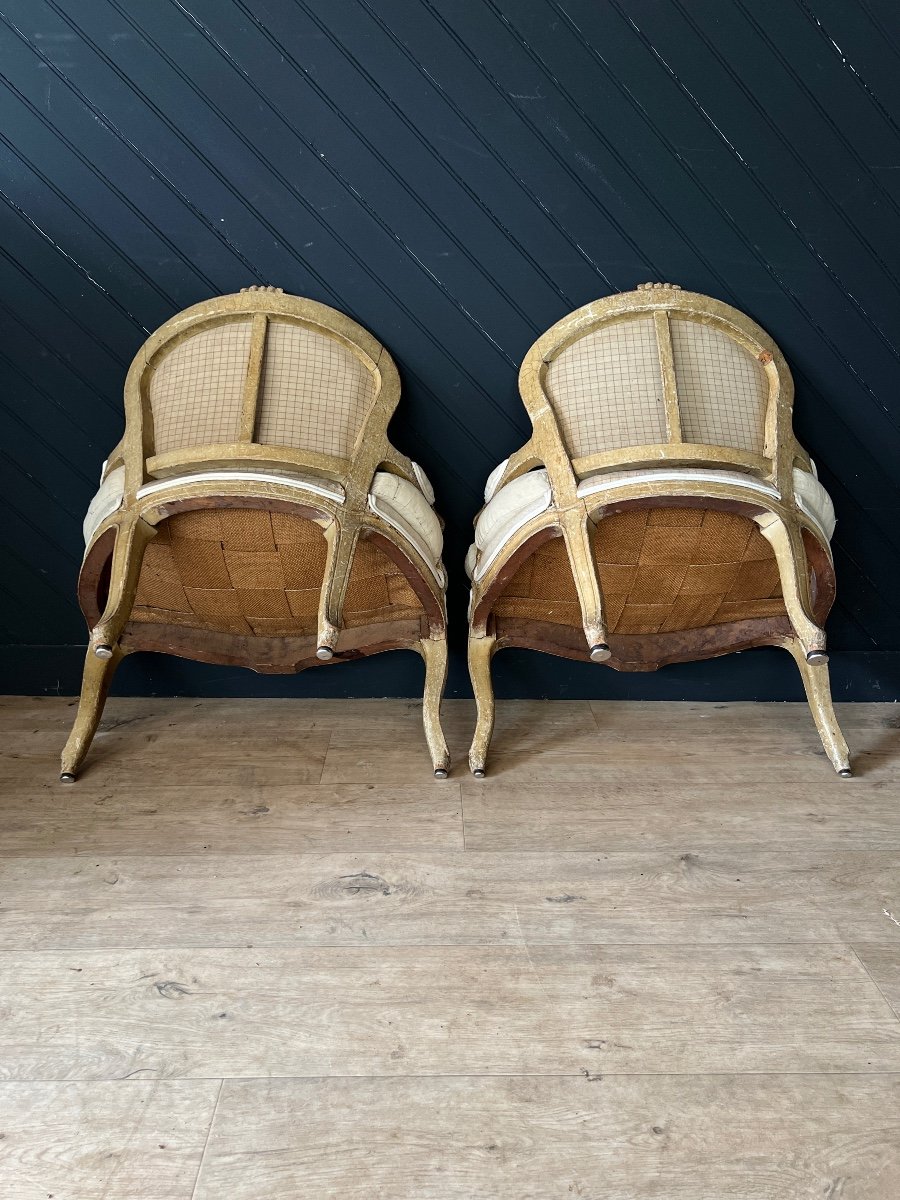 Paire De Petits Fauteuils-photo-5