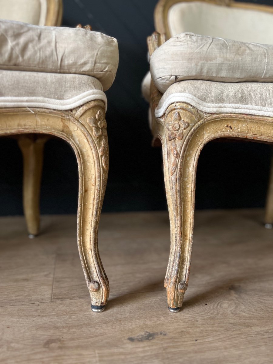Paire De Petits Fauteuils-photo-7