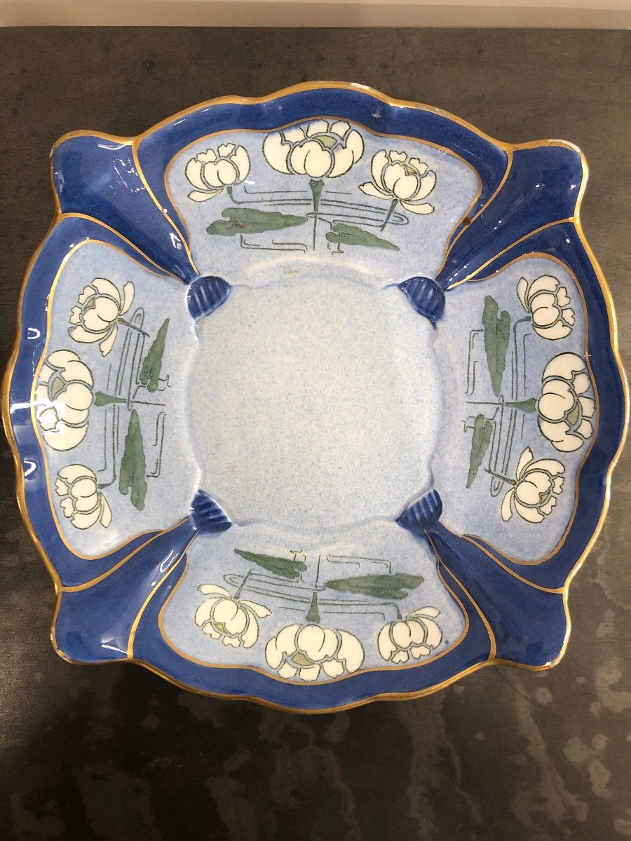 Keller Cup And Saucer - Guérin Kg Lunéville-photo-1