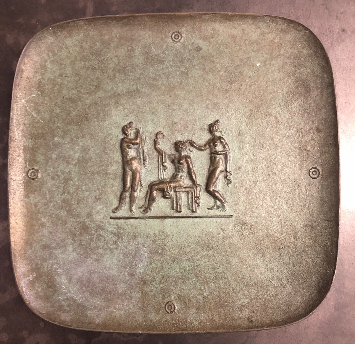Plate By Fritz Nuss 1946