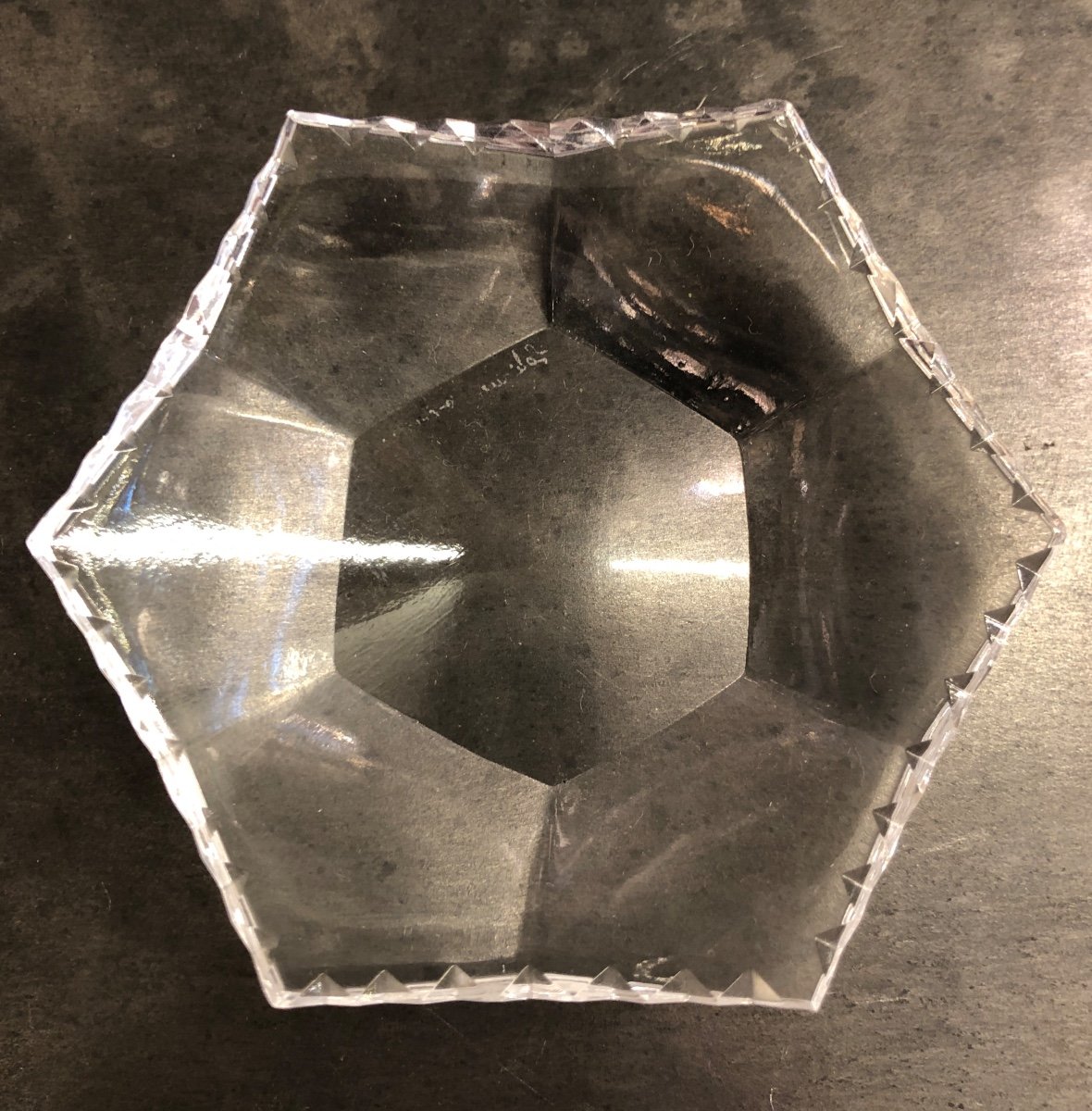 Vide Poche Hexagonal Signé Lalique France 