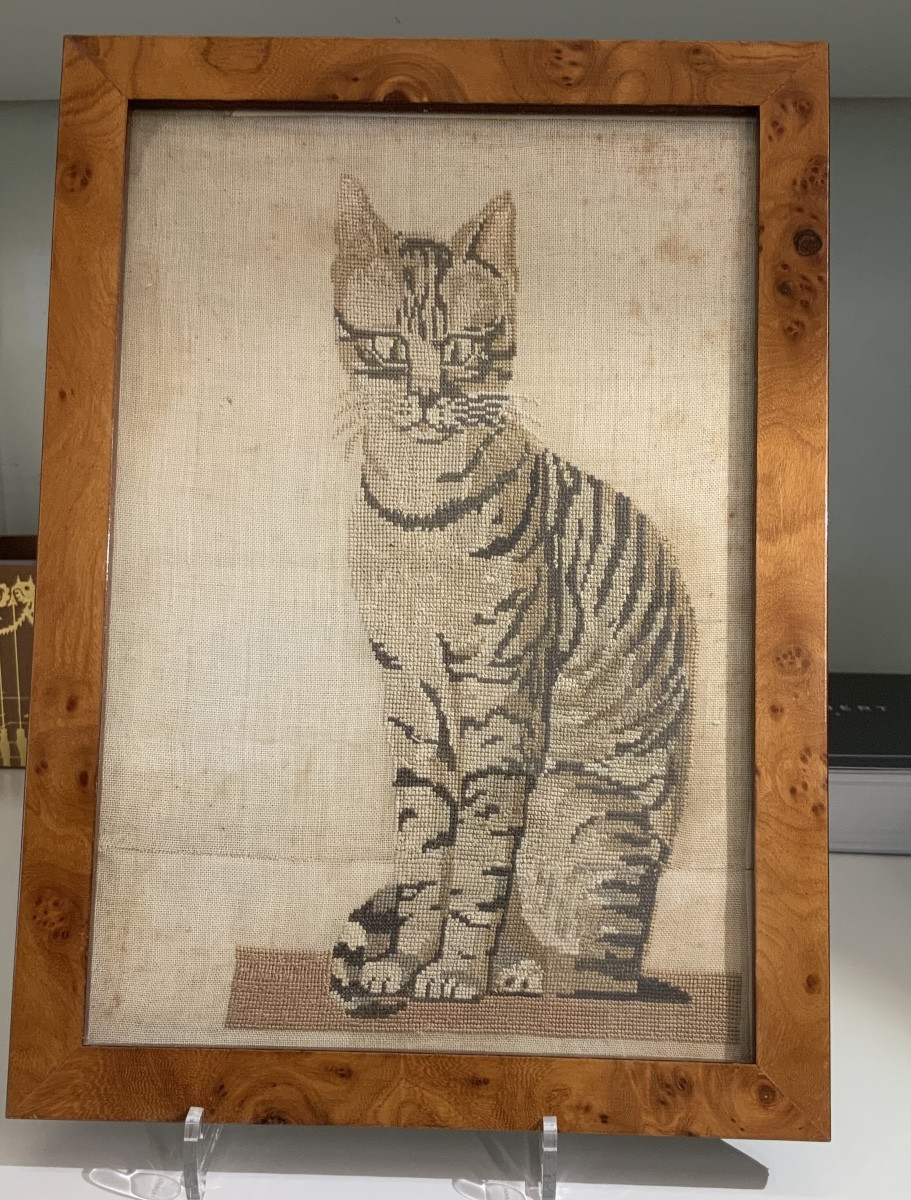 Embroidered Cat