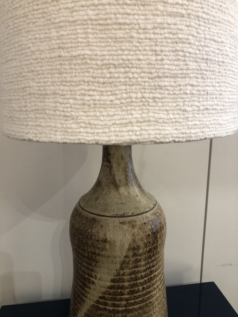 lampe en céramique signée Arpot ( Jean-Claude de Crousaz) -photo-3