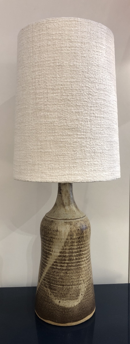 lampe en céramique signée Arpot ( Jean-Claude de Crousaz) 