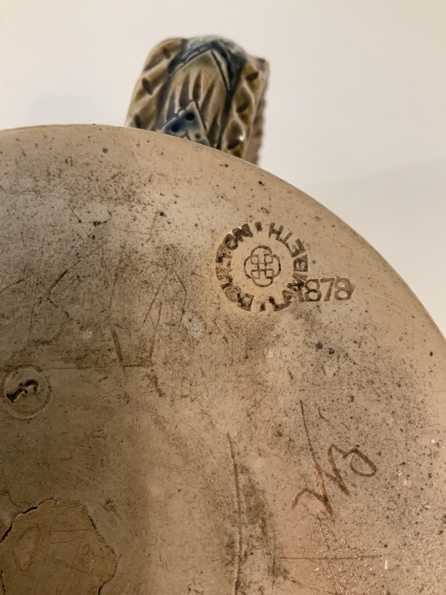 Loving Cup de Royal Doulton Lambeth-photo-5