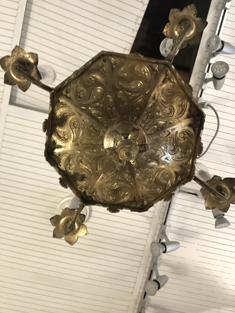 Small Neo-gothic Chandelier -photo-4