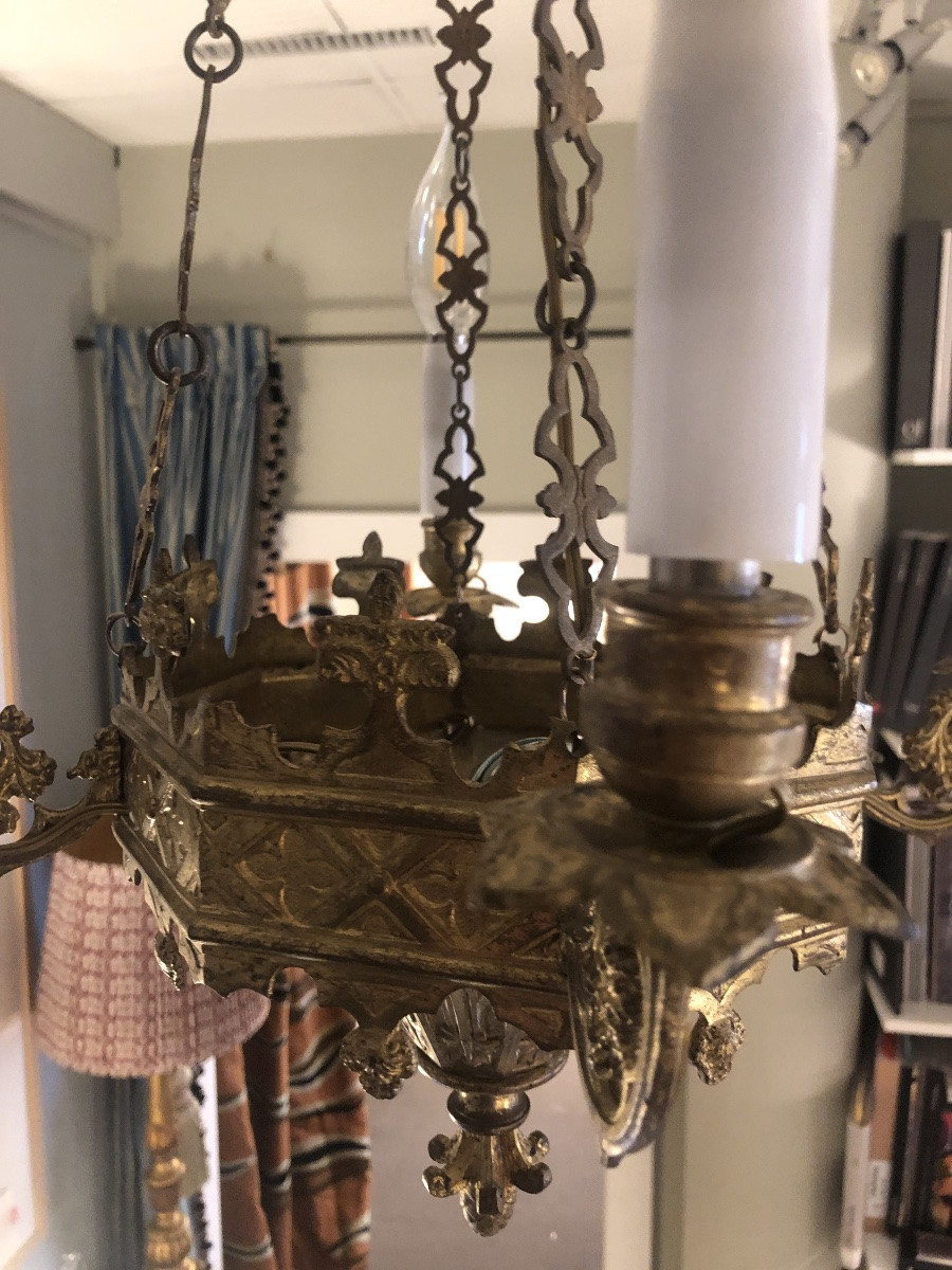 Small Neo-gothic Chandelier -photo-1