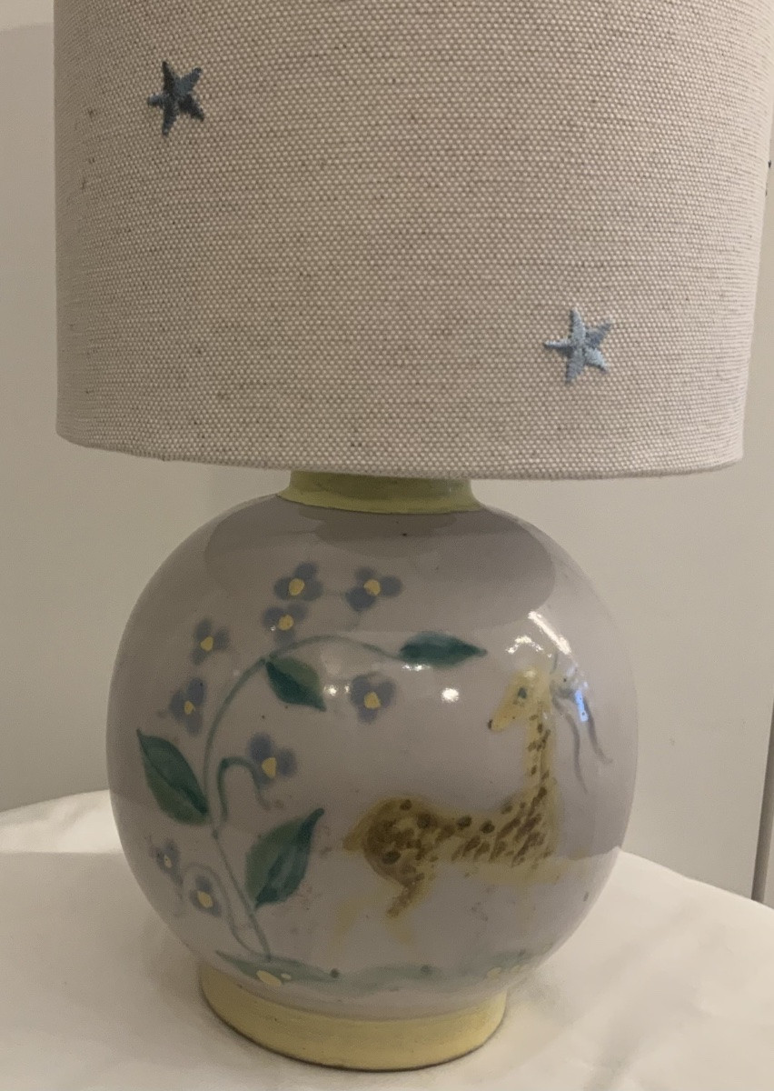 Small Yellow Menelika Lamp -photo-3