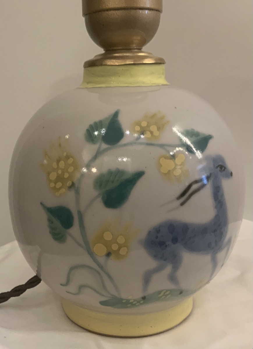 Small Yellow Menelika Lamp -photo-4