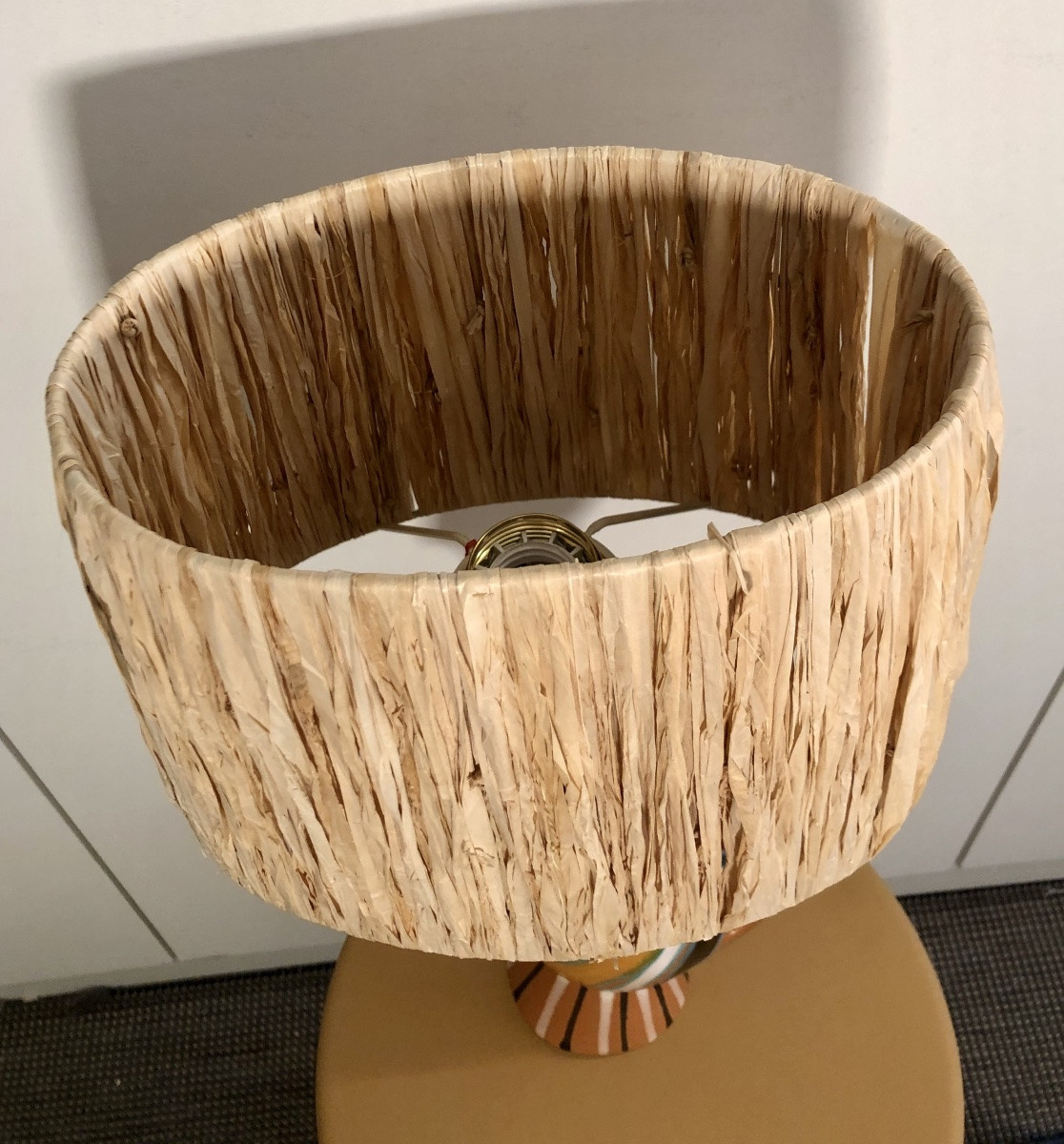 Lampe en céramique zoomorphe -photo-4