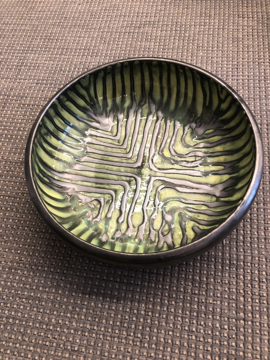 Cerenne Vallauris Signed 30 Pc Ceramic Service-photo-2